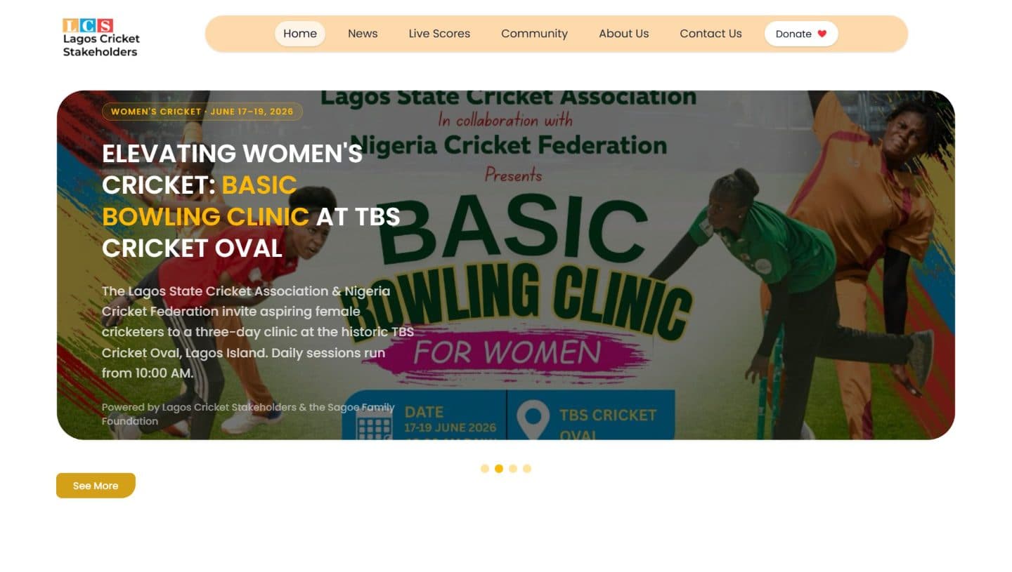 Lagos Cricket Stakeholders